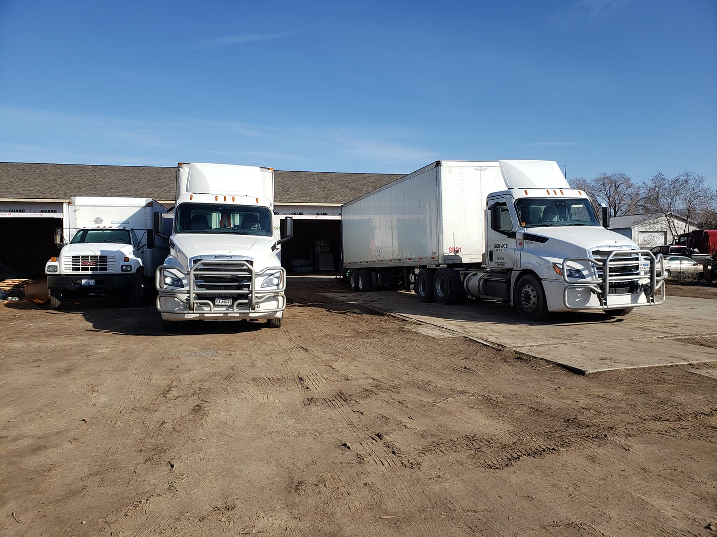 cisco warehouse and trucks